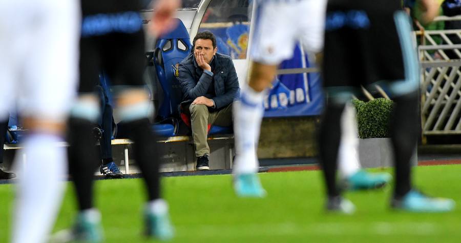 La Real no ha podio pasar del empate en la segunda parte.