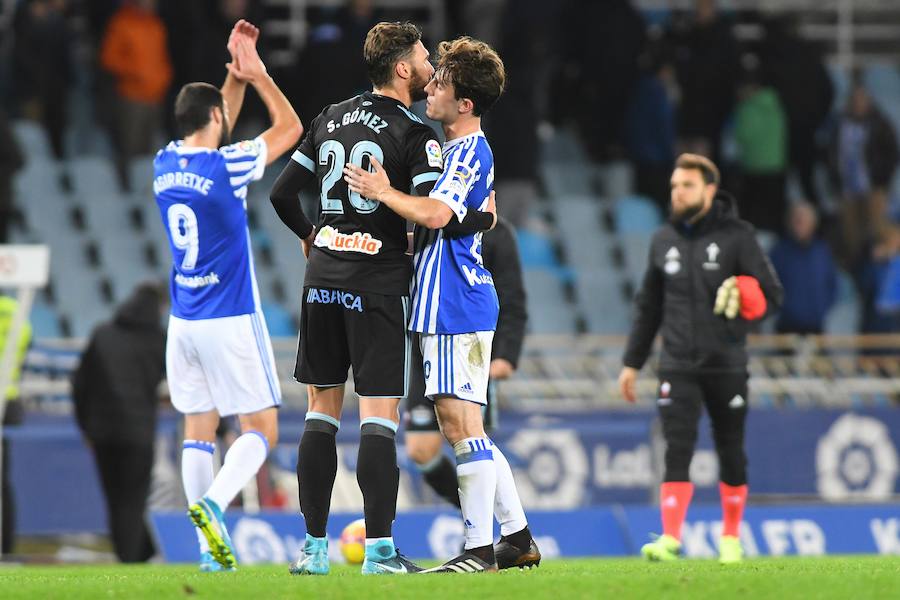 La Real no ha podio pasar del empate en la segunda parte.