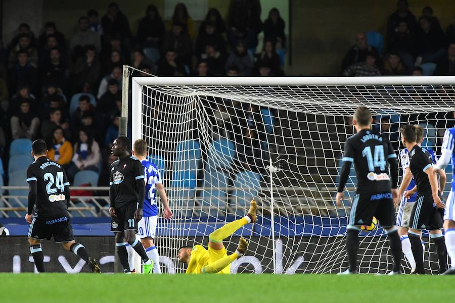 La Real no ha podio pasar del empate en la segunda parte.