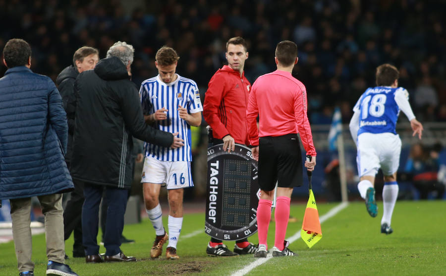 La Real no ha podio pasar del empate en la segunda parte.