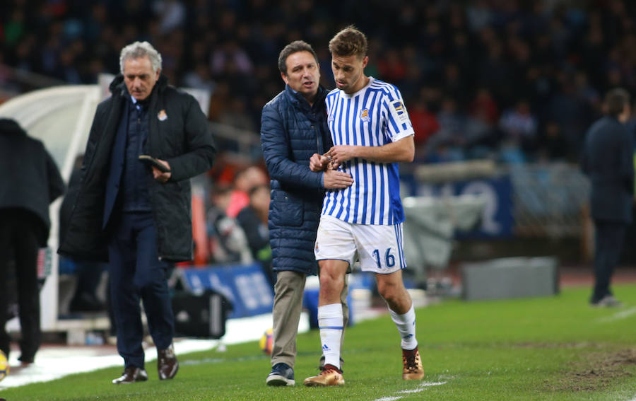 La Real no ha podio pasar del empate en la segunda parte.