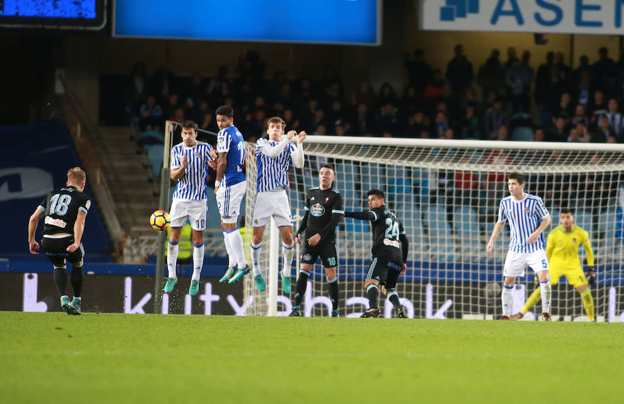 La Real no ha podio pasar del empate en la segunda parte.