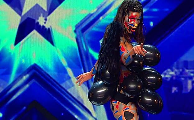 Una donostiarra explota en Got Talent: «Voy a incendiar el teatro»