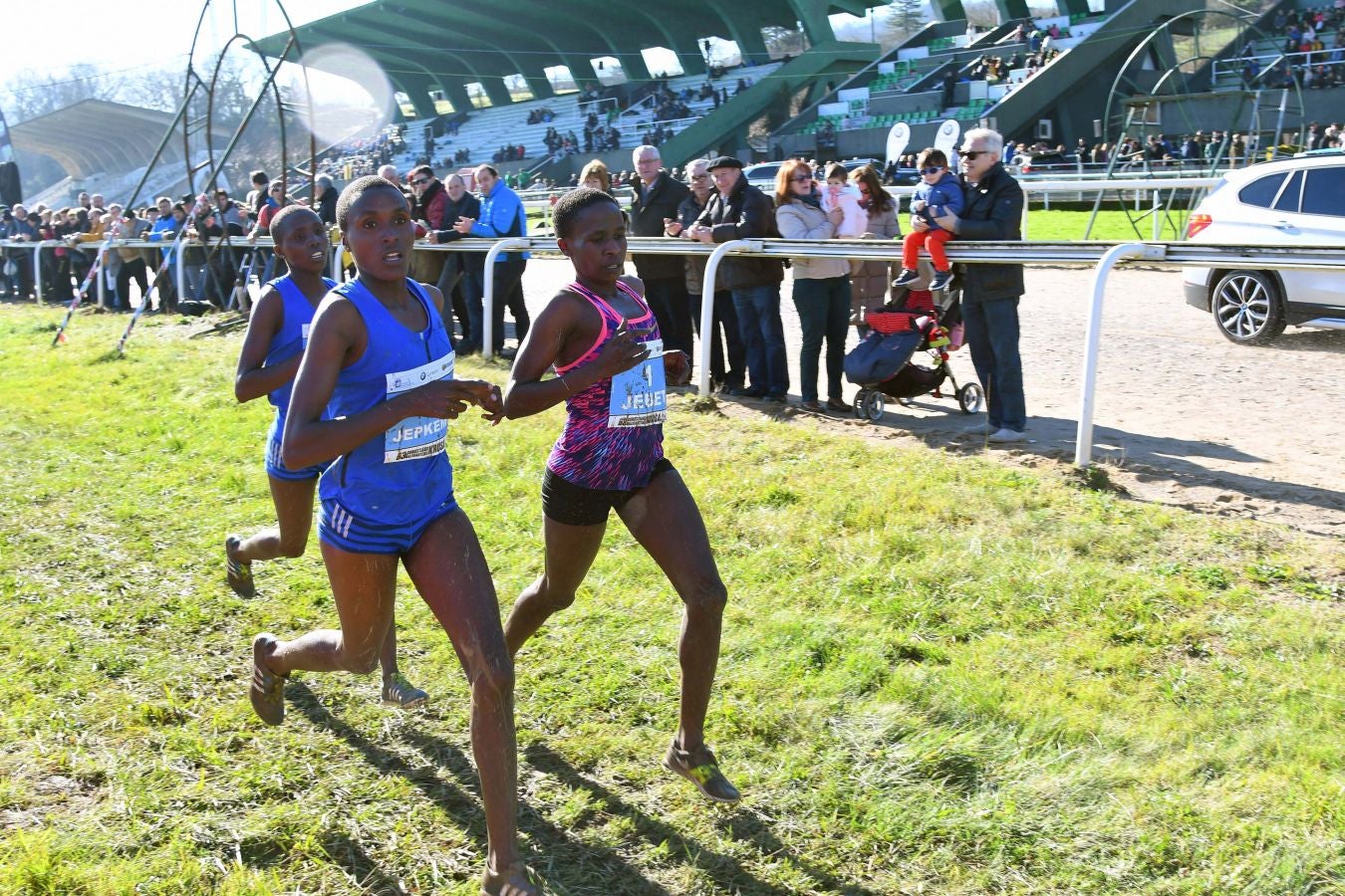 El bahrení de origen etíope Aweke Ayalew y la keniana Daisy Jepkemei se han impuesto en la 63 edición del cross de San Sebastián, disputado en el Hipódromo en un circuito lleno de barro que ha favorecido el espectáculo.