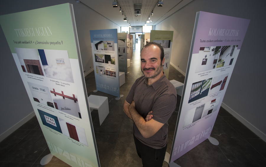 Oskar Alegria, etxe-izenei buruzko erakusketan