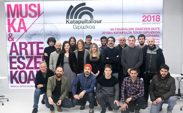 Katapulta Tour Gipuzkoa reunirá a una treintena de artistas en una decena de espacios 