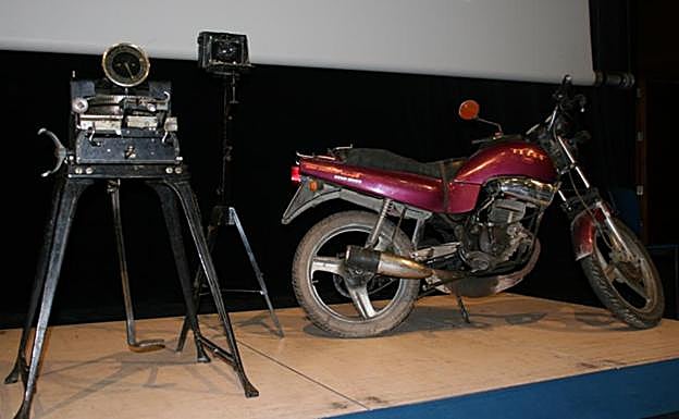 La última moto de Enrike Arozena, de la marca Derby Fénix