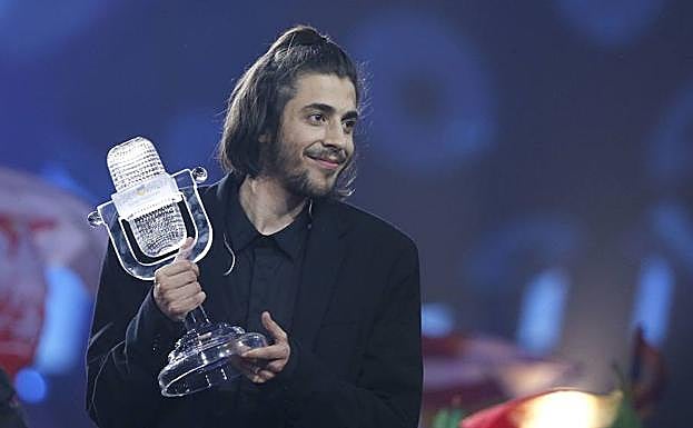 Salvador Sobral, en Eurovisión.