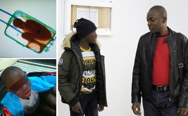 'El niño de la maleta' regresa a Euskadi con su padre, condenado a pagar una multa de 92 euros