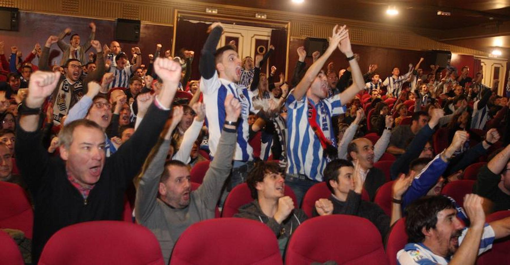 Emoción en el Salzburgo - Real Sociedad con la presencia de casi dos mil aficionados realistas en las gradas