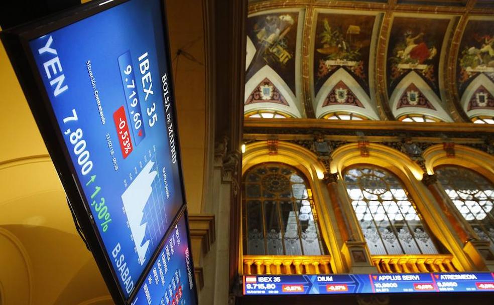 Jornada de pérdidas en el Ibex-35.