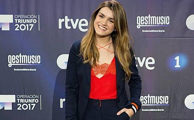 Amaia Romero, ganadora de 'Operación Triunfo', apoya el Festival de Piano de Andoain