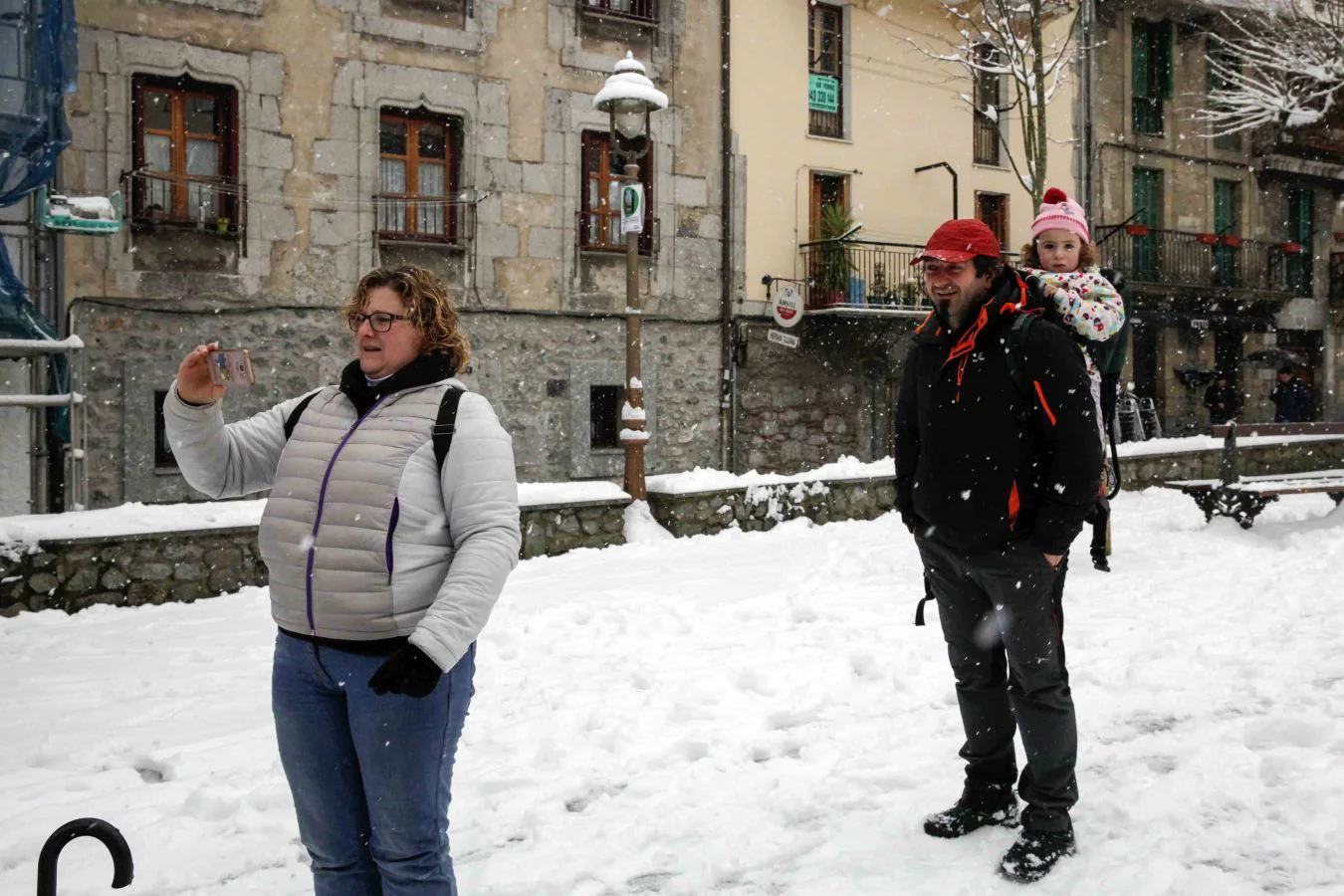 Fotos: Nevada en Hernani