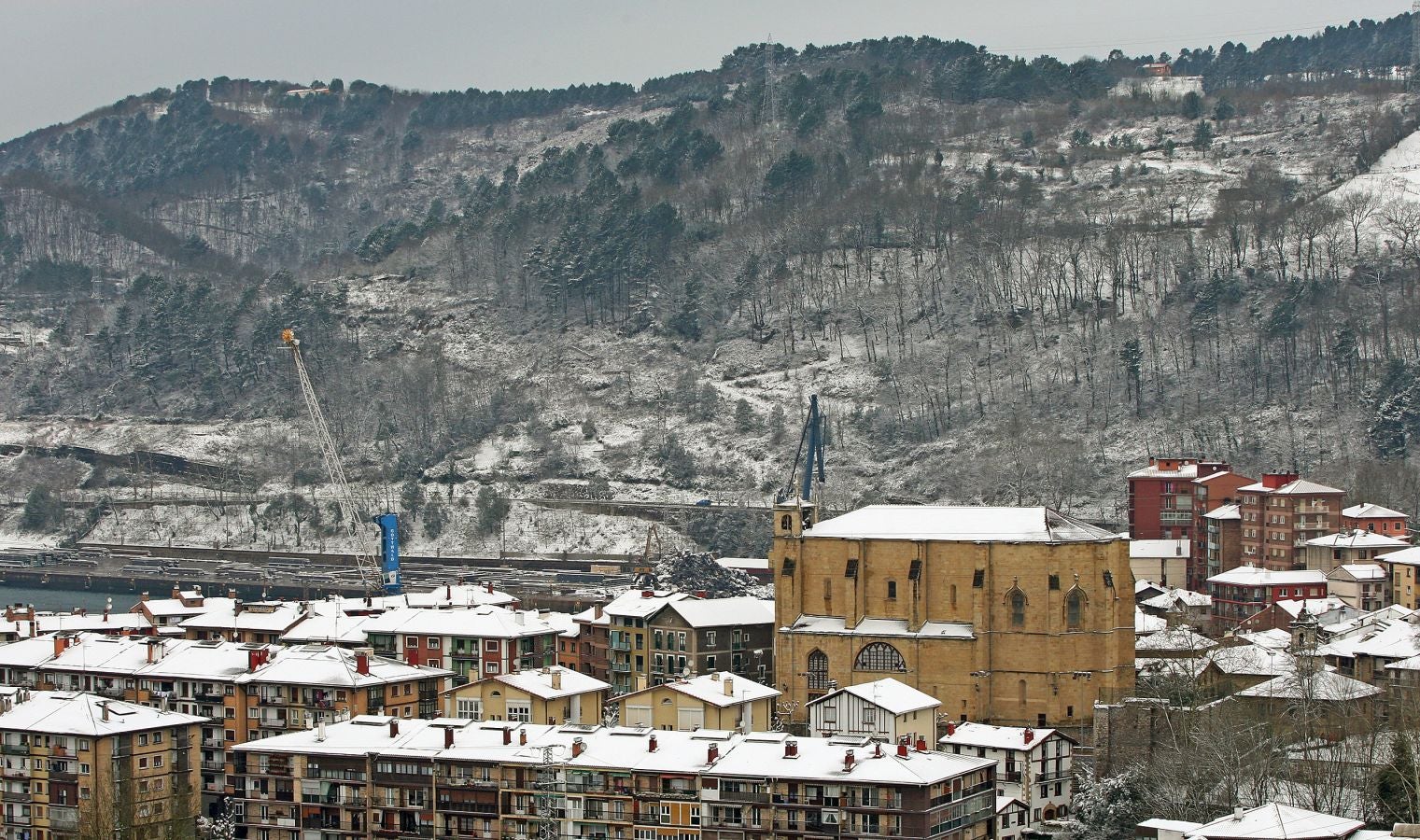 Fotos: Nieve en Lezo