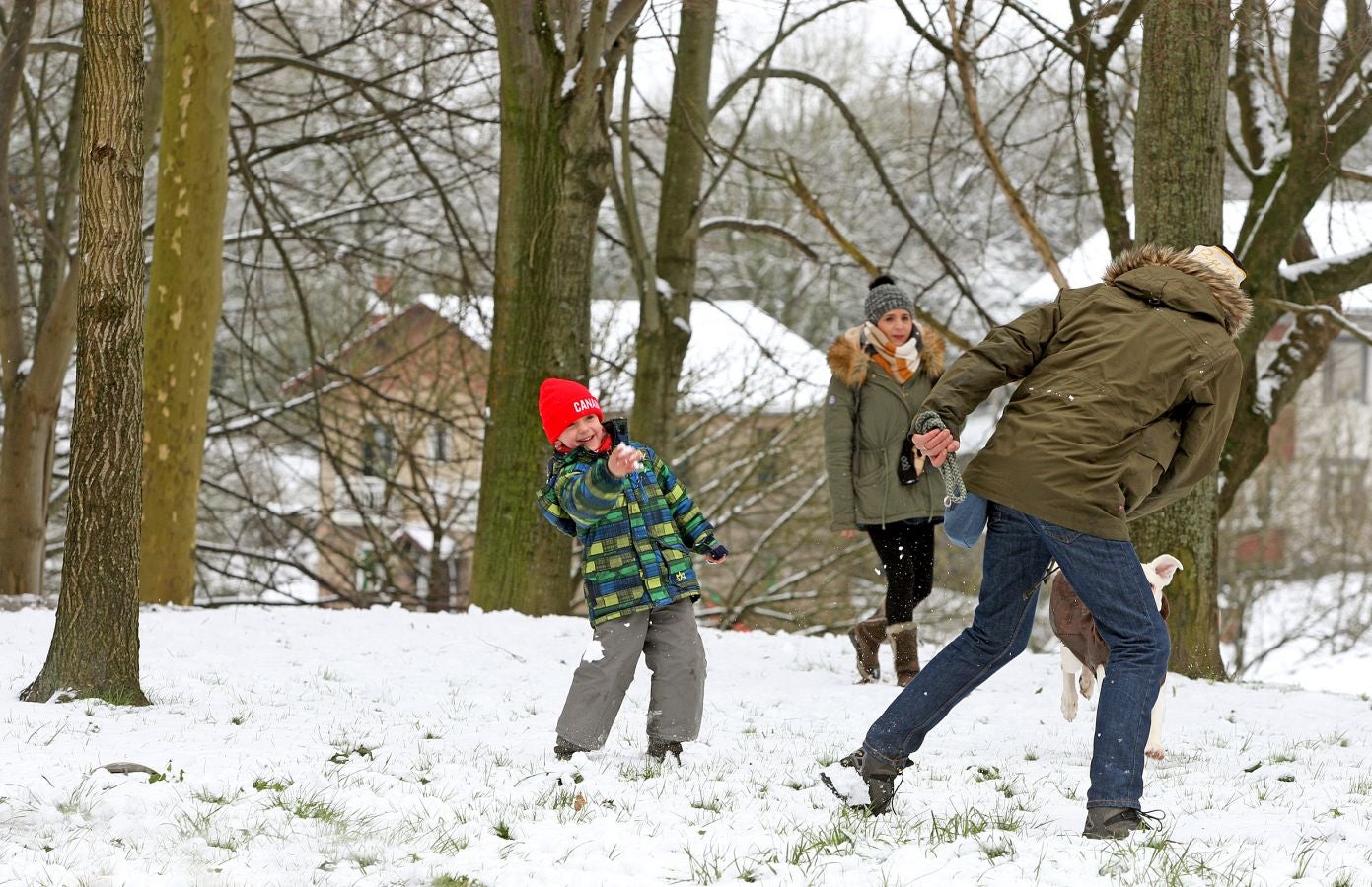 Fotos: Nieve en Lezo