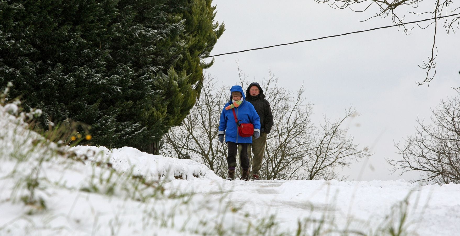 Fotos: Nieve en Lezo