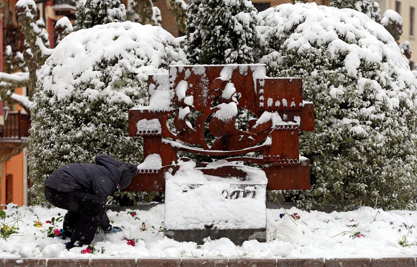 Fotos: Errenteria bajo la nieve