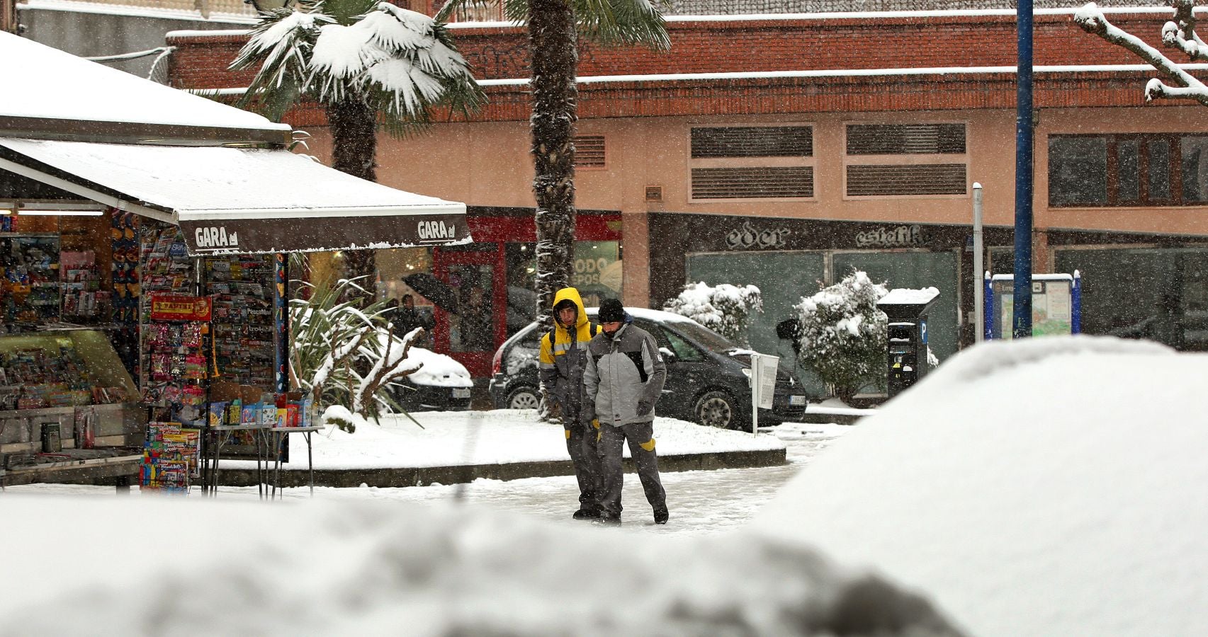 Fotos: Errenteria bajo la nieve