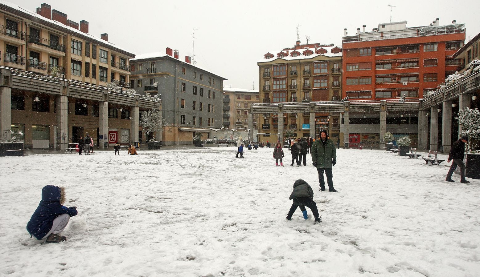 Fotos: Errenteria bajo la nieve
