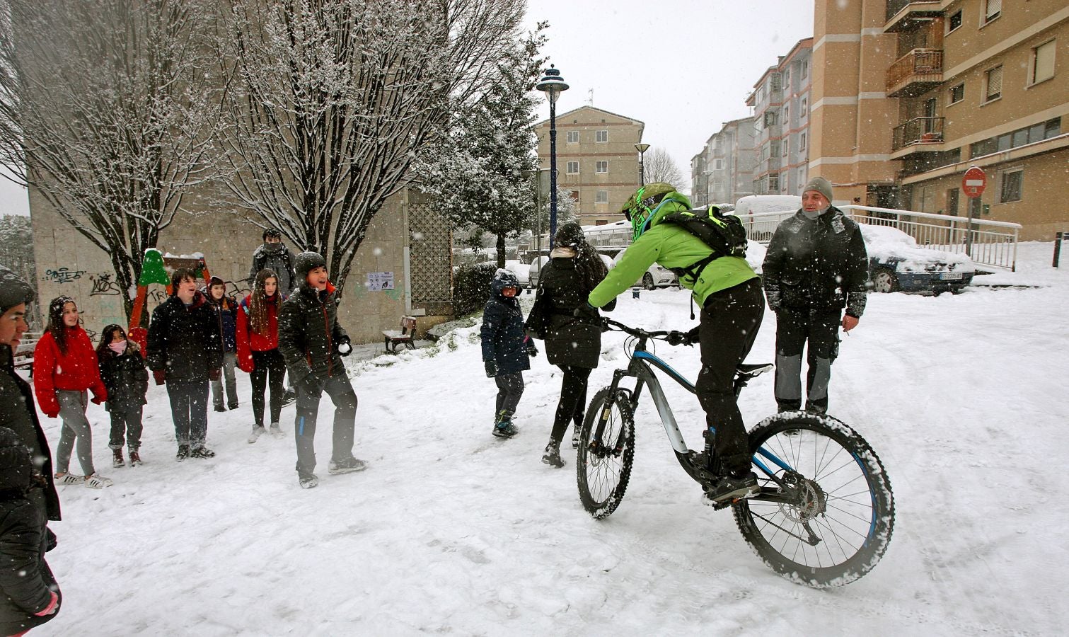 Fotos: Errenteria bajo la nieve