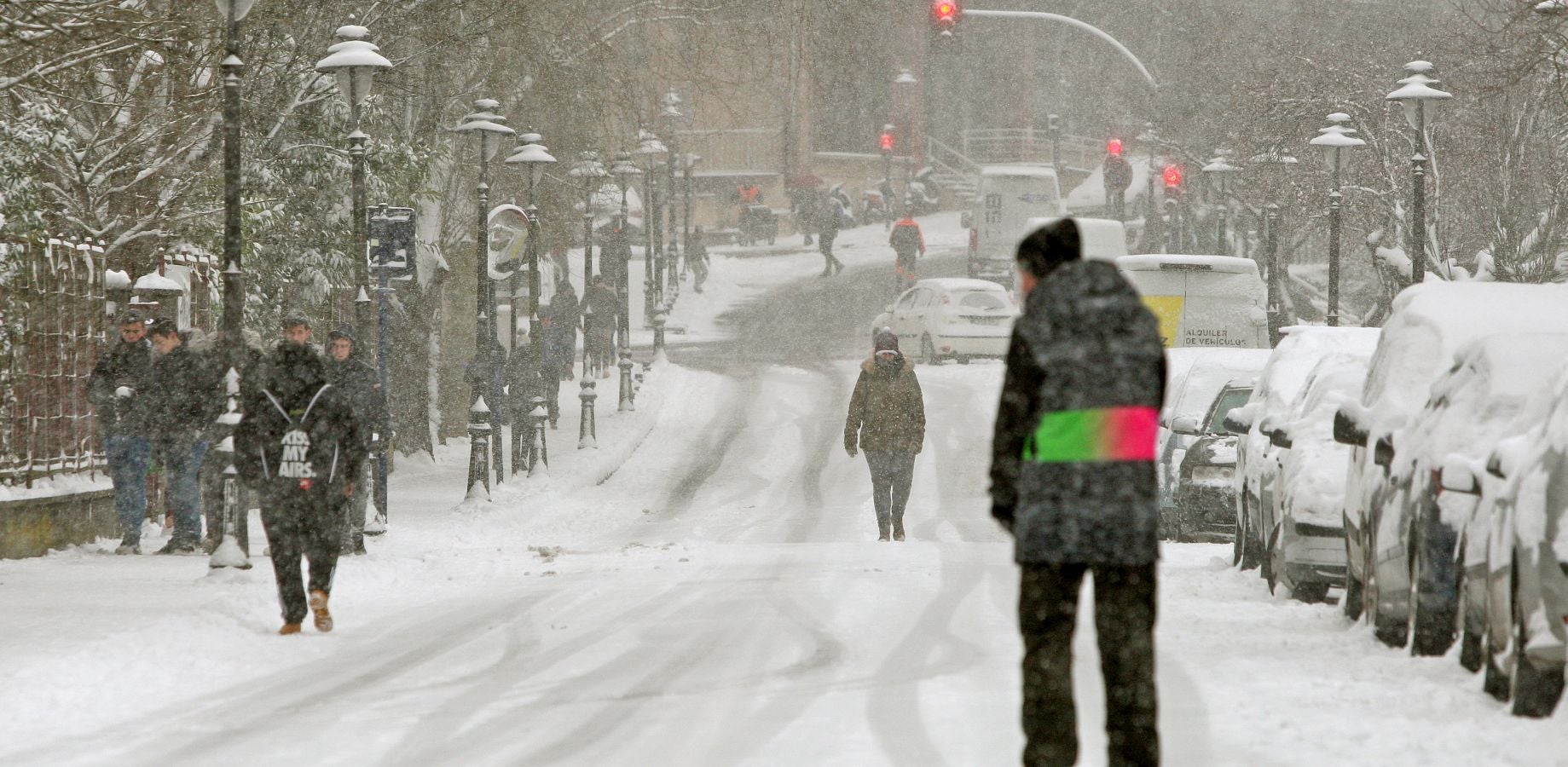 Fotos: Errenteria bajo la nieve