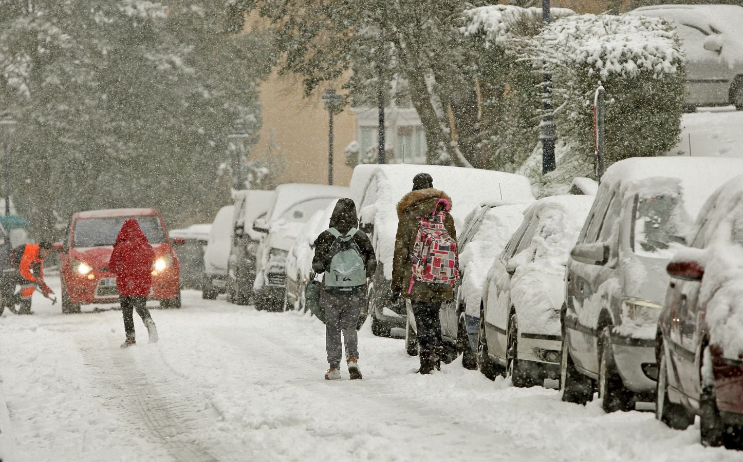 Fotos: Errenteria bajo la nieve