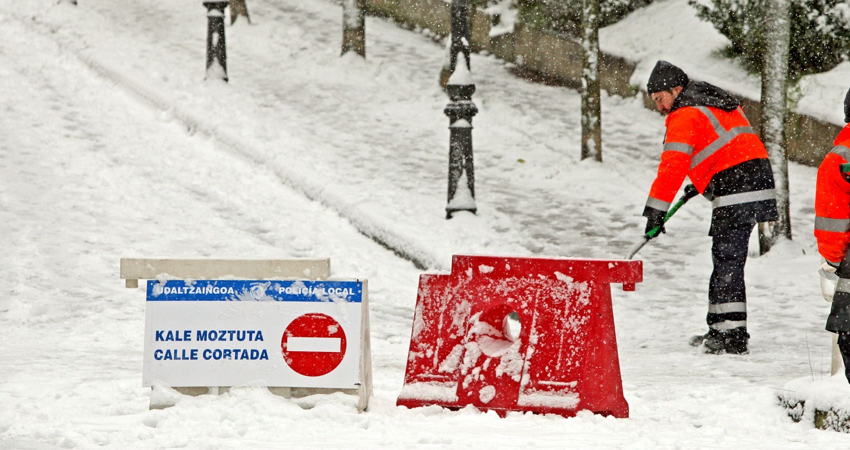 Fotos: Errenteria bajo la nieve