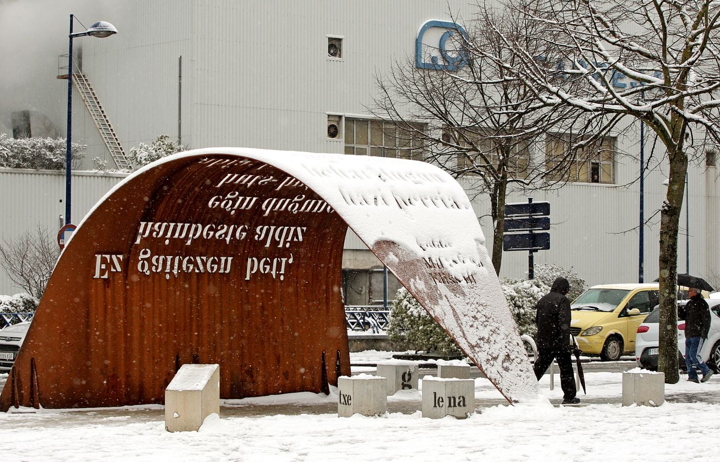 Fotos: Errenteria bajo la nieve