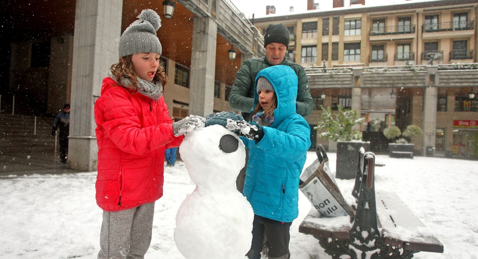 Fotos: Errenteria bajo la nieve