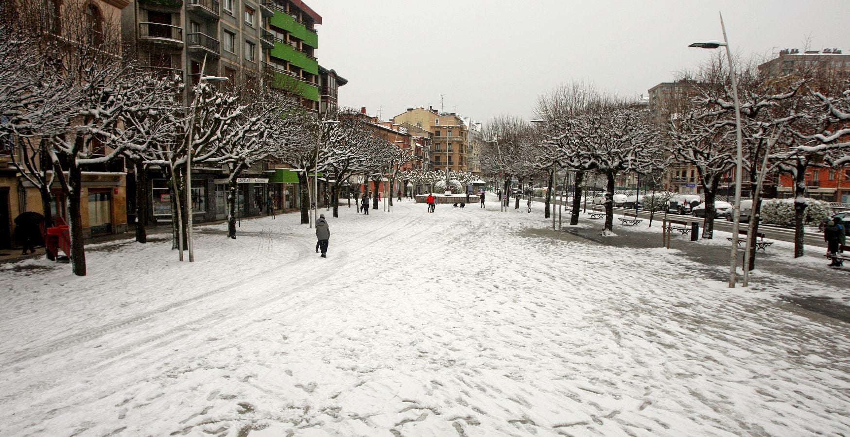 Fotos: Errenteria bajo la nieve