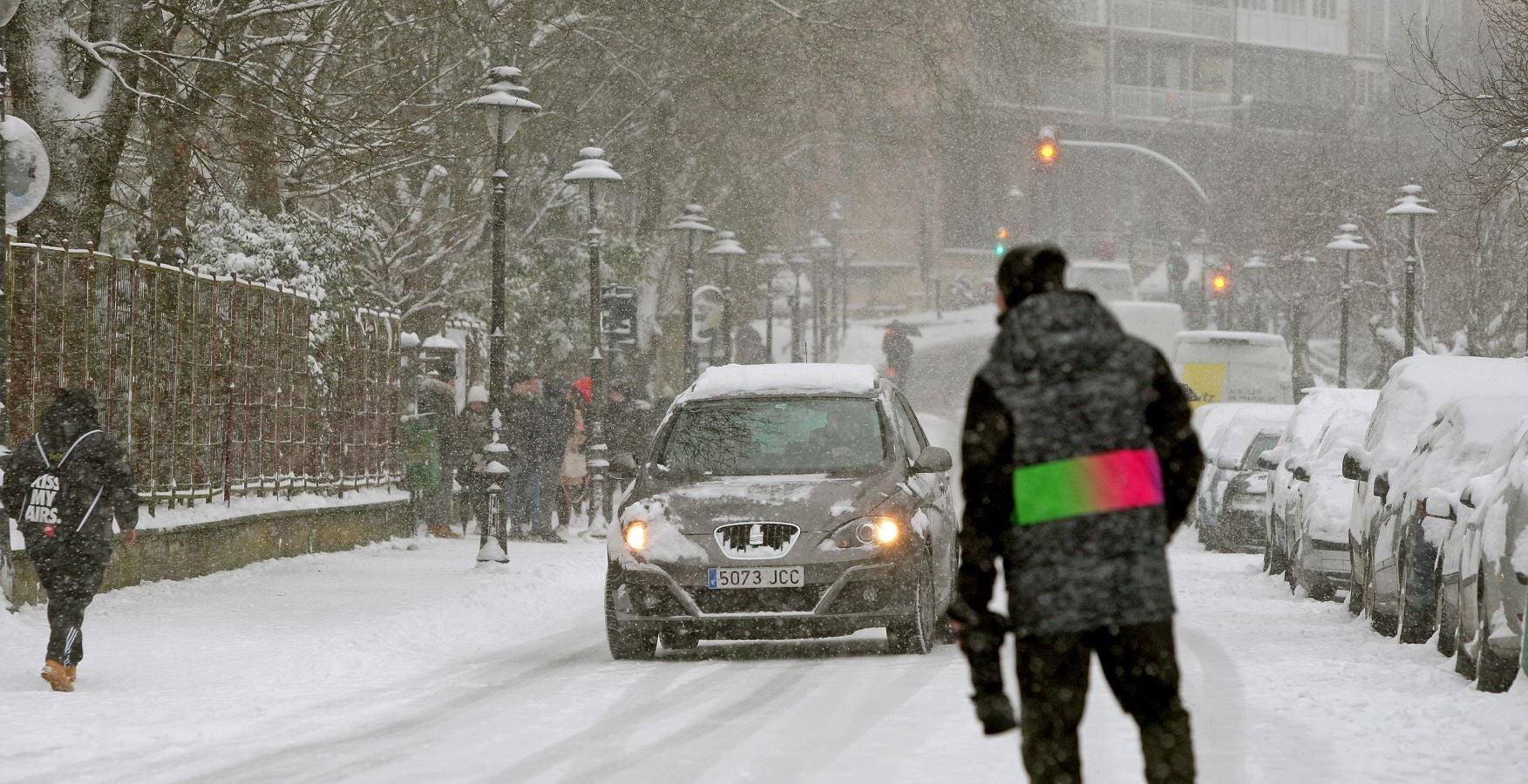 Fotos: Errenteria bajo la nieve