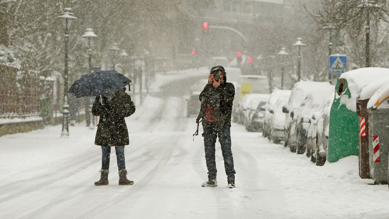 Fotos: Errenteria bajo la nieve