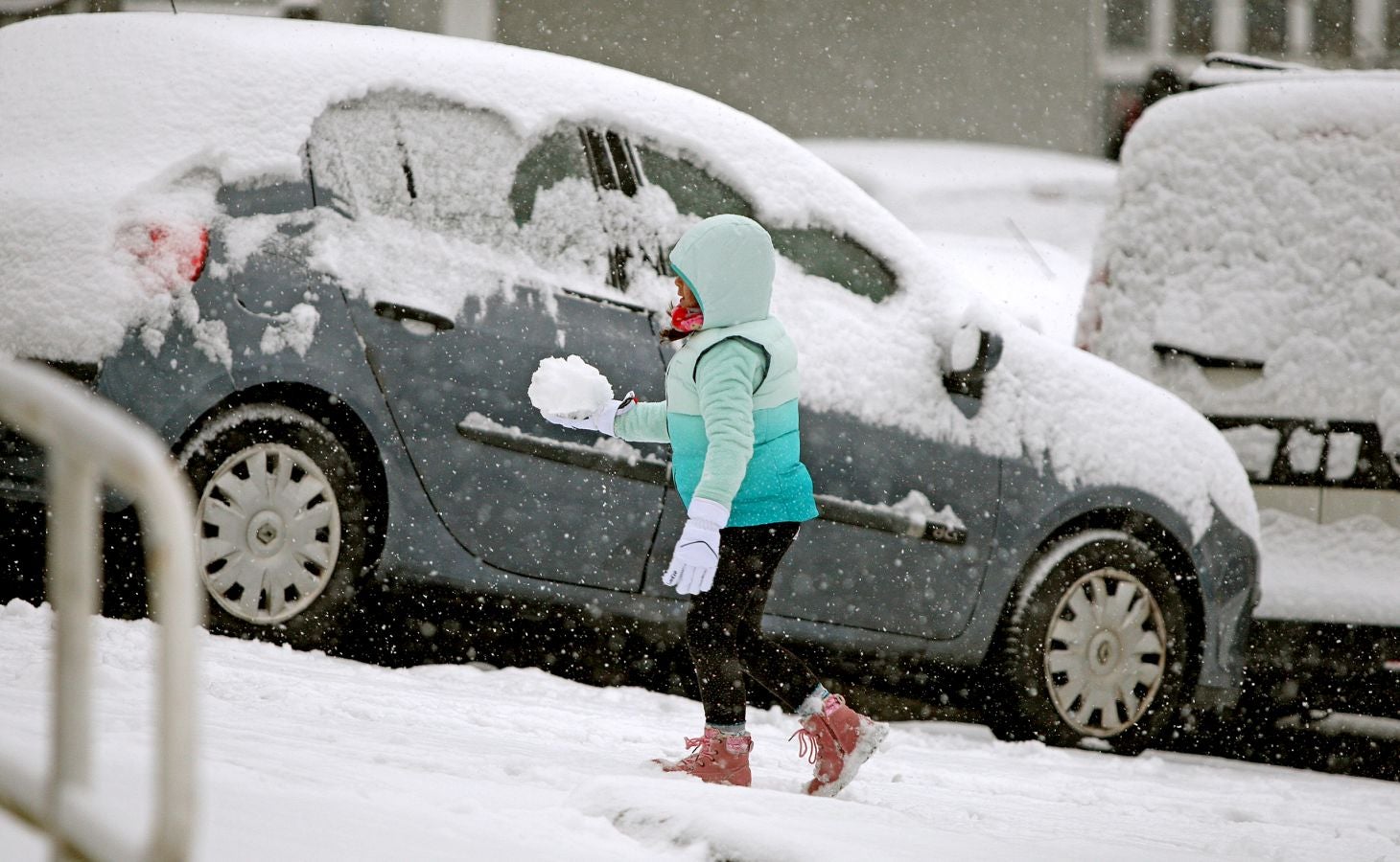 Fotos: Errenteria bajo la nieve