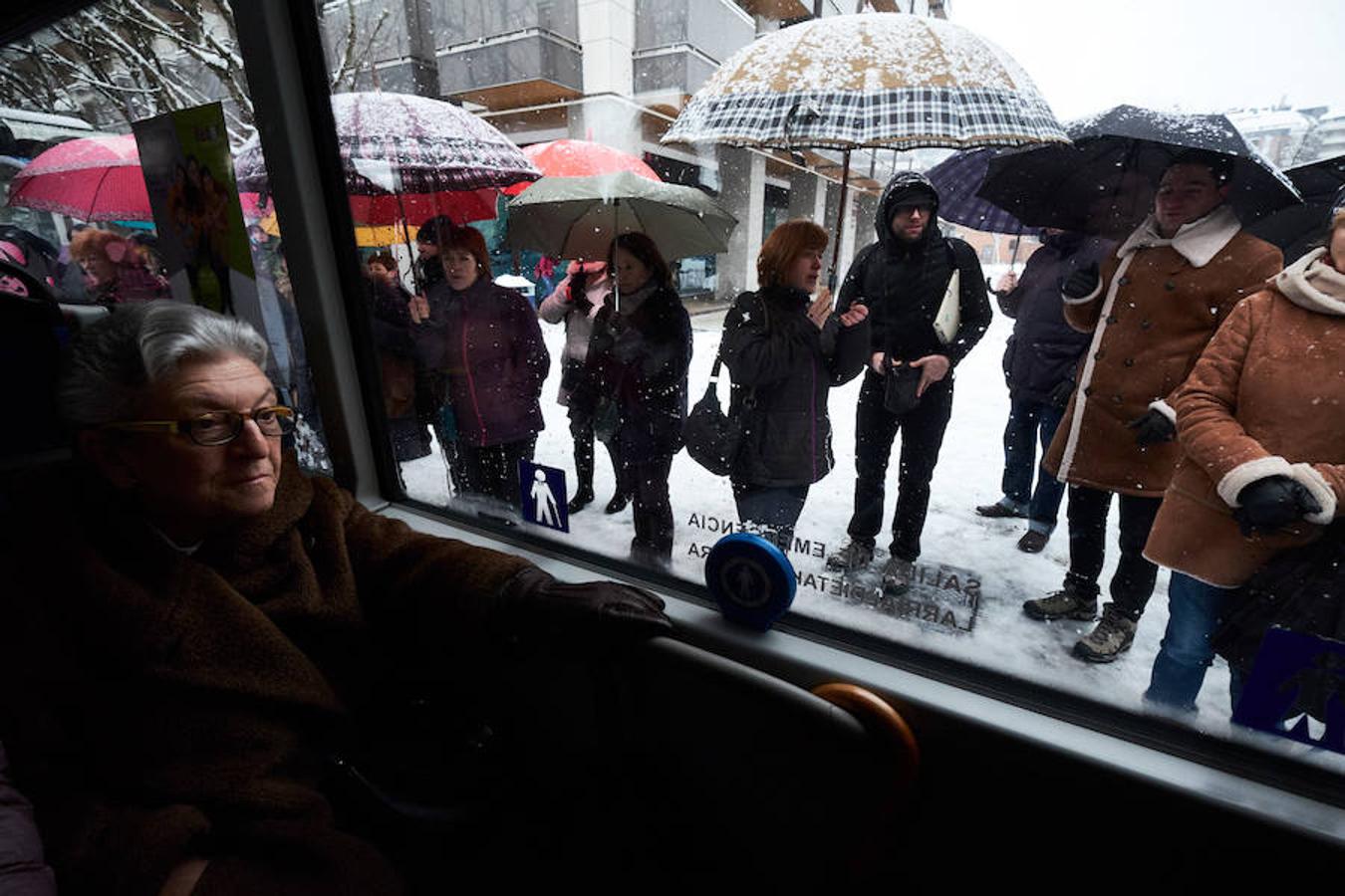 Las precipitaciones están generando severos problemas de circulación en la ciudad