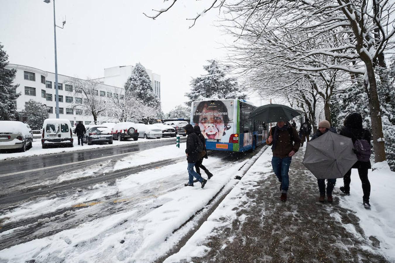 Las precipitaciones están generando severos problemas de circulación en la ciudad