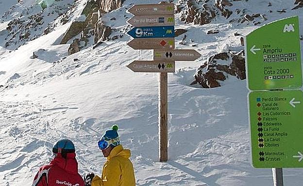 La pista Cerler 9Km es la de mayor extensión de España