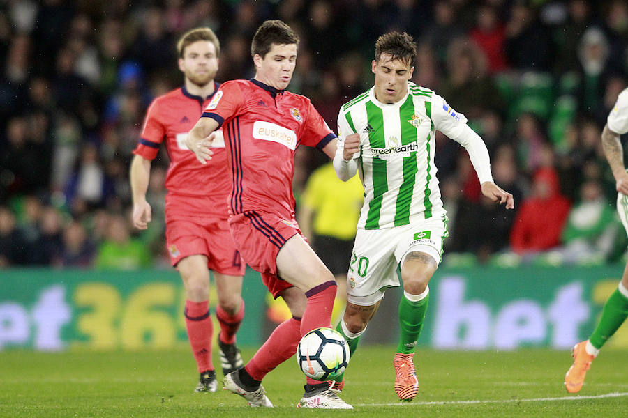 Moyá ha sido uno de los protagonistas del Betis - Real Sociedad con su debut como portero txuri-urdin