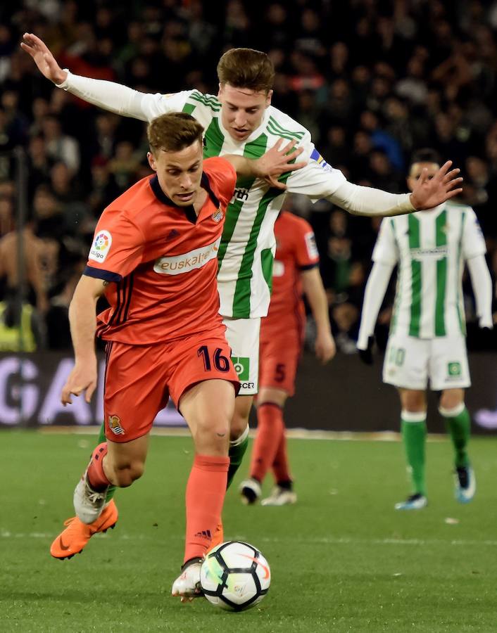 Moyá ha sido uno de los protagonistas del Betis - Real Sociedad con su debut como portero txuri-urdin