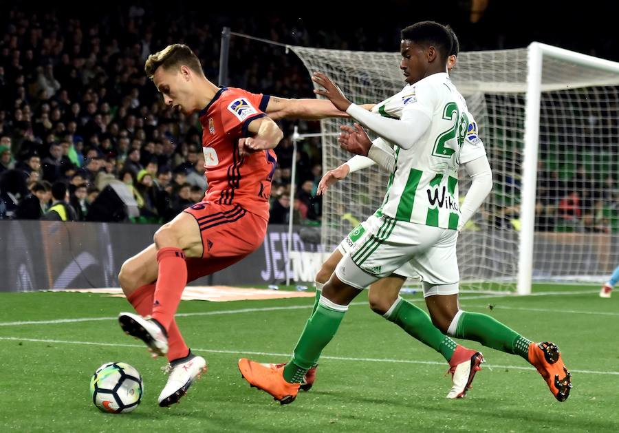 Moyá ha sido uno de los protagonistas del Betis - Real Sociedad con su debut como portero txuri-urdin