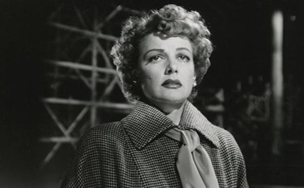 Imagen principal - Ann Sheridan, Dennis O´Keefe y Robert Keith en 'La fugitiva' (1950).