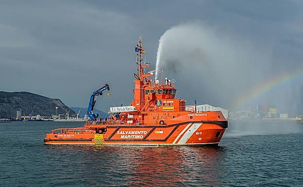Buque de Salvamento Marítimo.