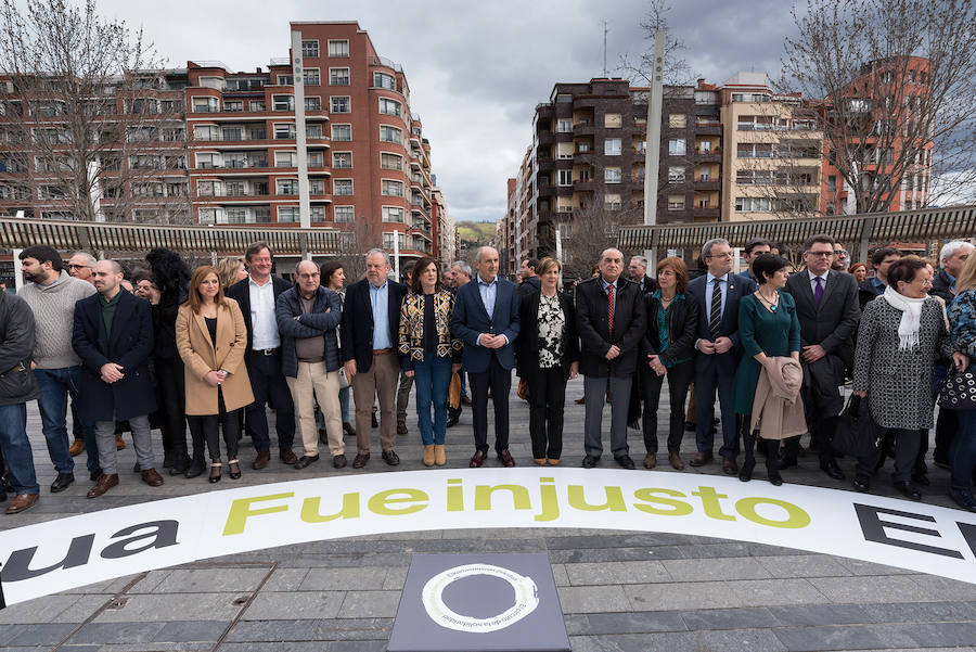 El lehendakari ha cerrado esta mañana en Bilbao el acto que se ha celebrado con motivo del Día Europeo de las Víctimas del Terrorismo