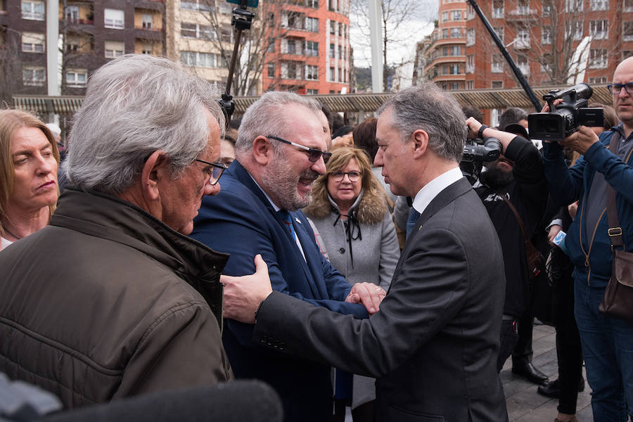 El lehendakari ha cerrado esta mañana en Bilbao el acto que se ha celebrado con motivo del Día Europeo de las Víctimas del Terrorismo