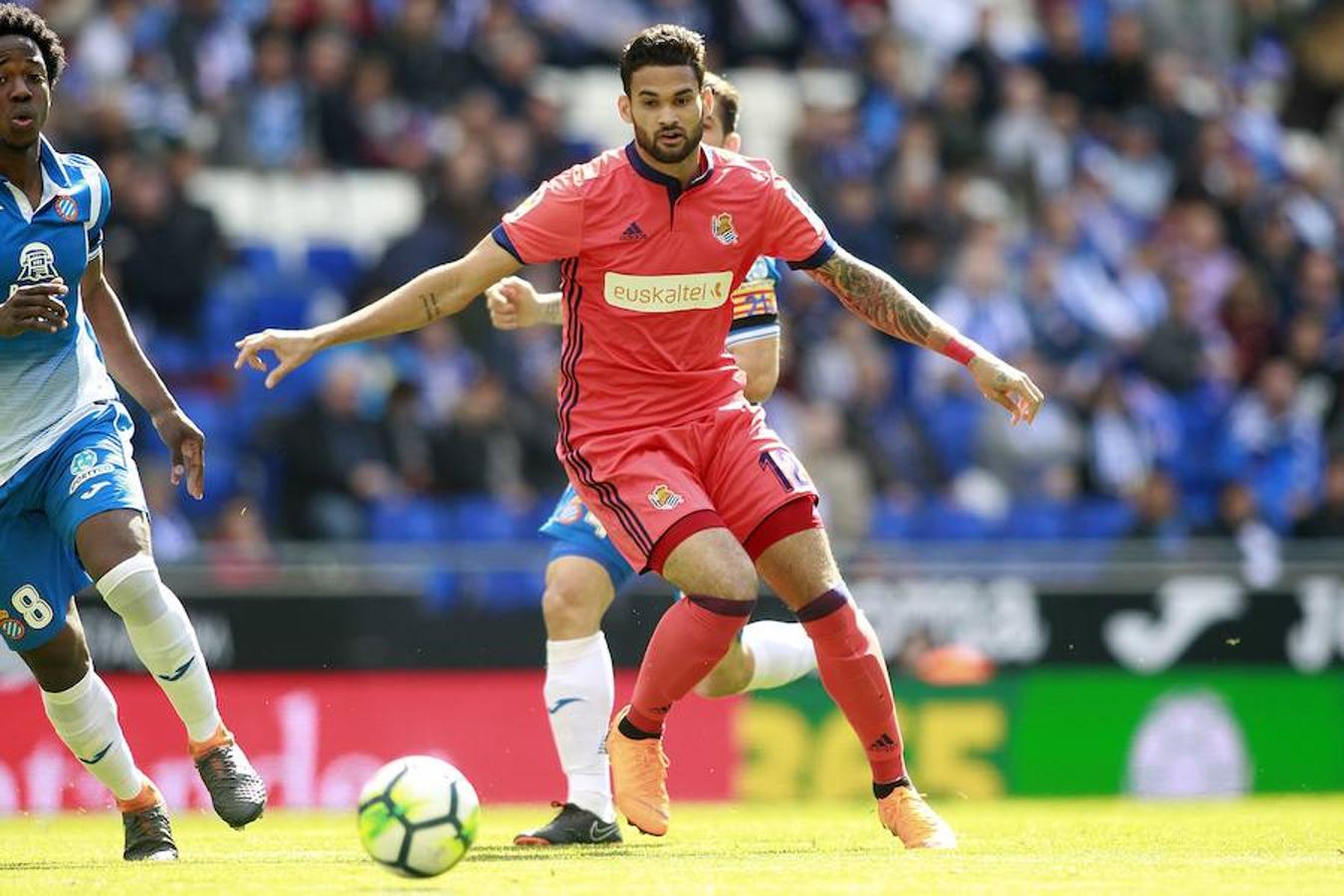 La Real pierde 2-1 ante el Espanyol.