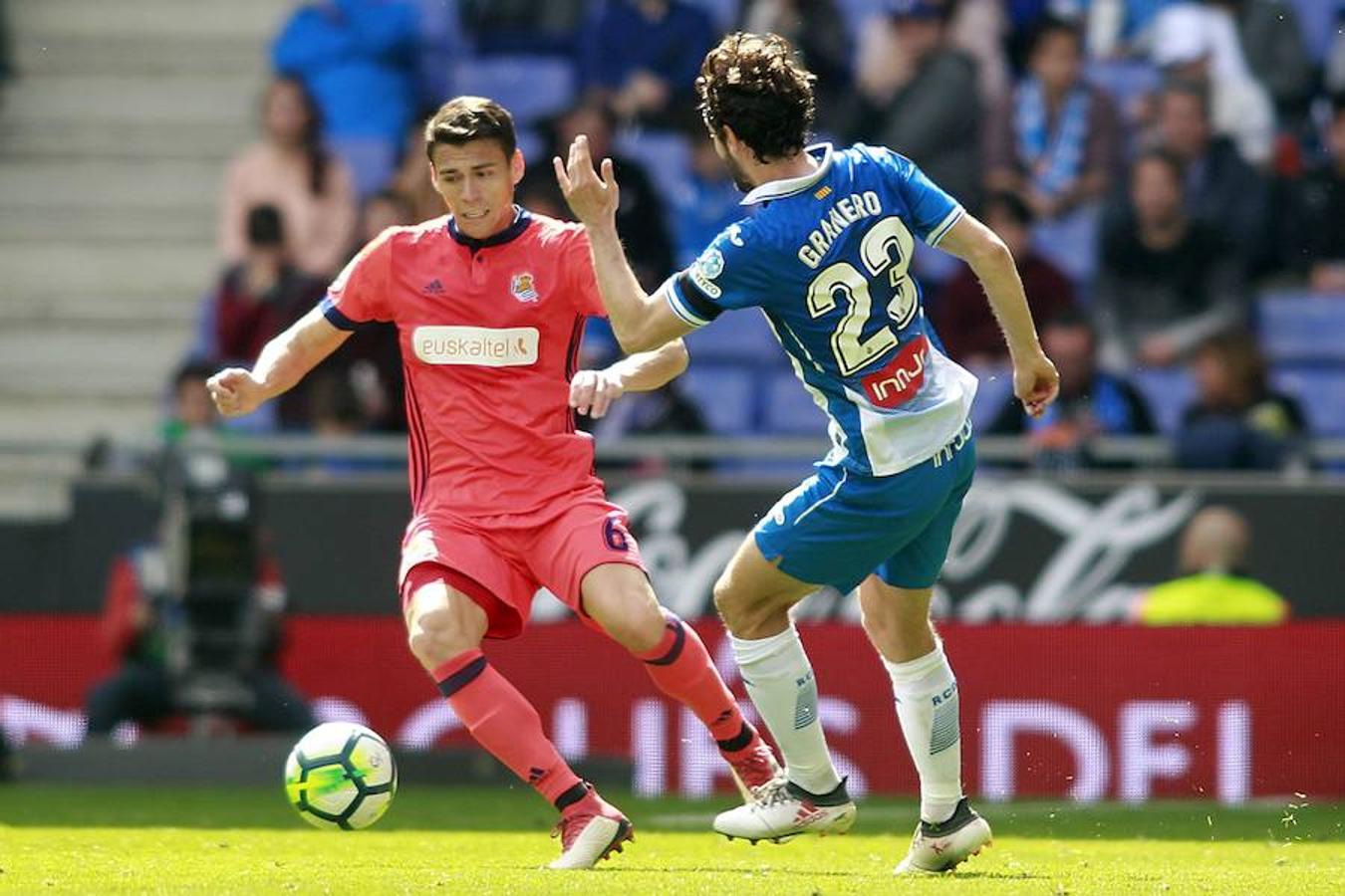 La Real pierde 2-1 ante el Espanyol.