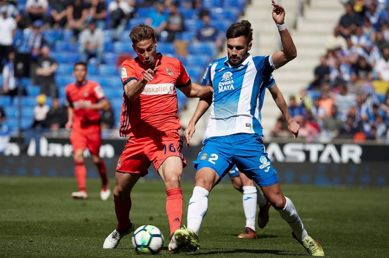 La Real pierde 2-1 ante el Espanyol.