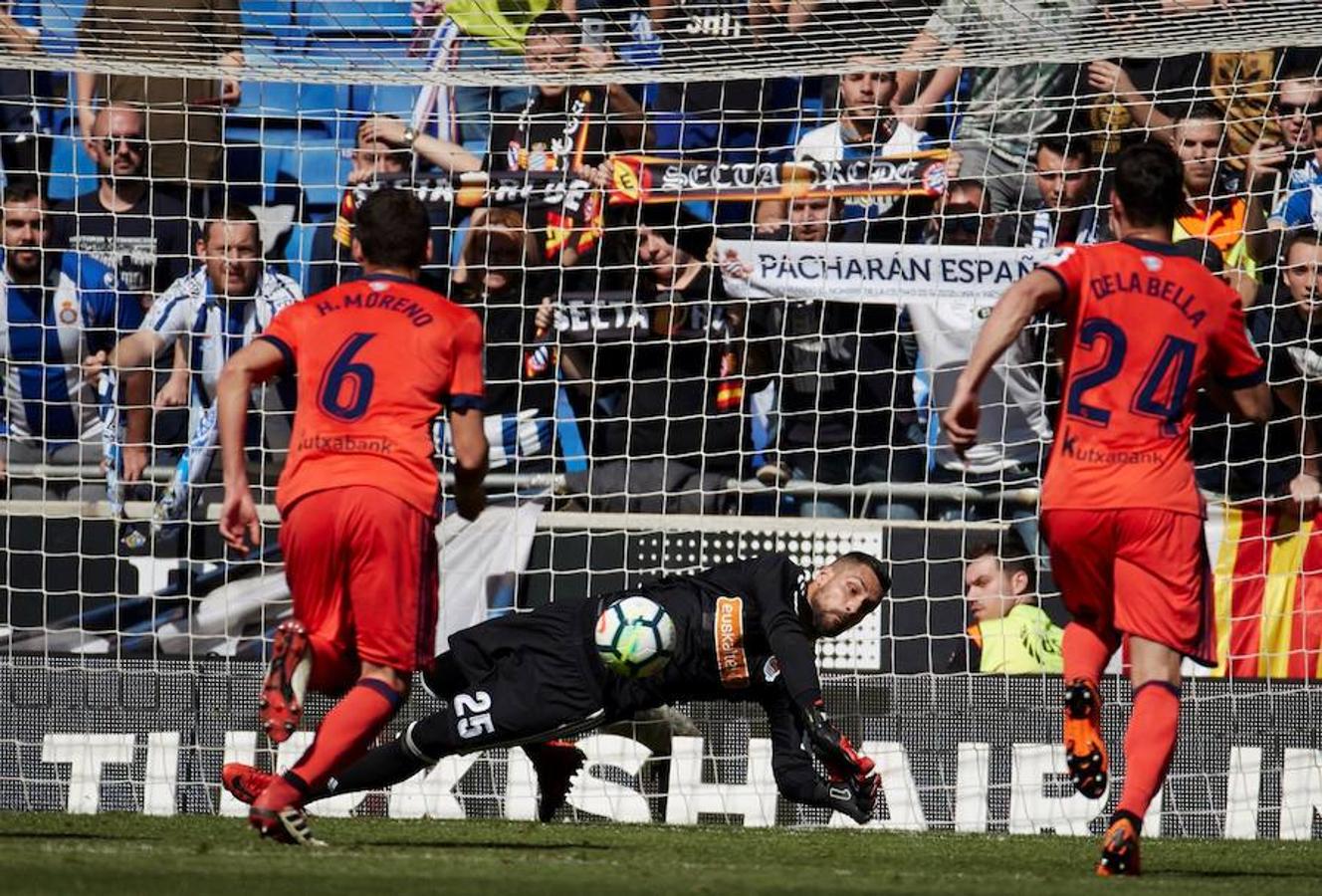 La Real pierde 2-1 ante el Espanyol.