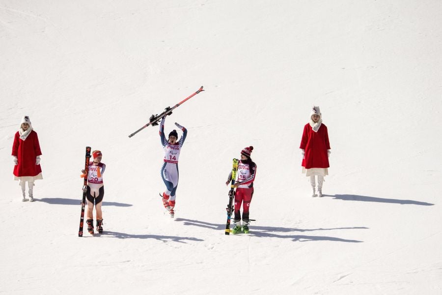 Este fin de semana ha habido pruebas de hockey hielo, curling, snowboard y esquí de fondo. 