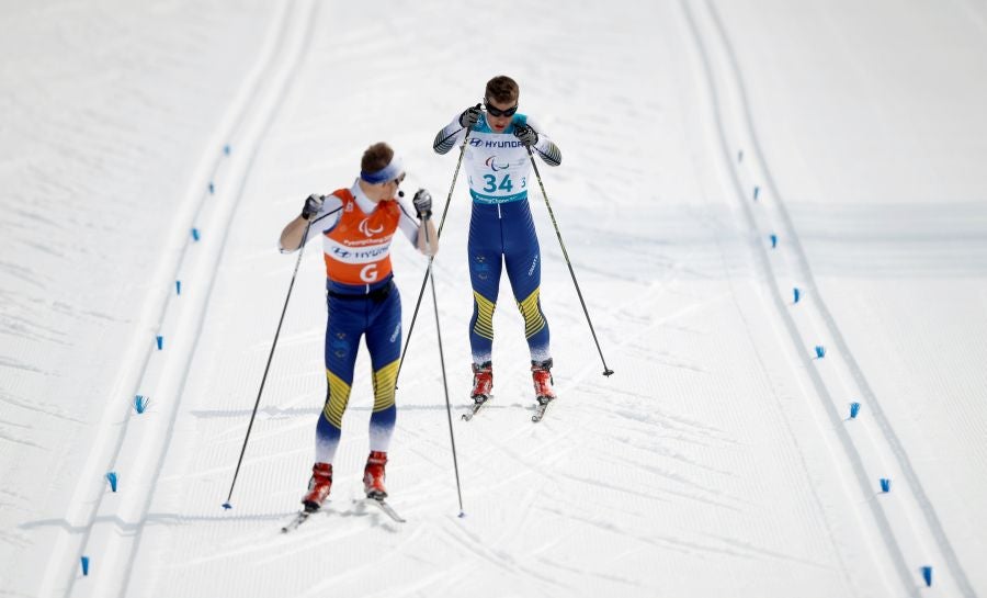Este fin de semana ha habido pruebas de hockey hielo, curling, snowboard y esquí de fondo. 