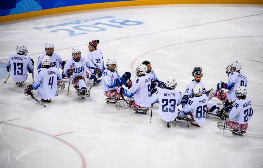 Este fin de semana ha habido pruebas de hockey hielo, curling, snowboard y esquí de fondo. 